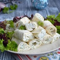 Рецепт Лаваша с творогом и зеленью быстро и вкусно