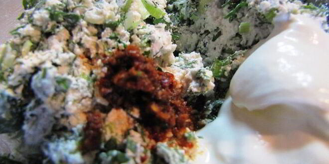 Рецепт лаваша закусочного, с творогом и семгой