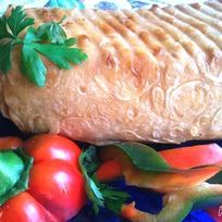 Рецепт Мясного кекса в лаваше