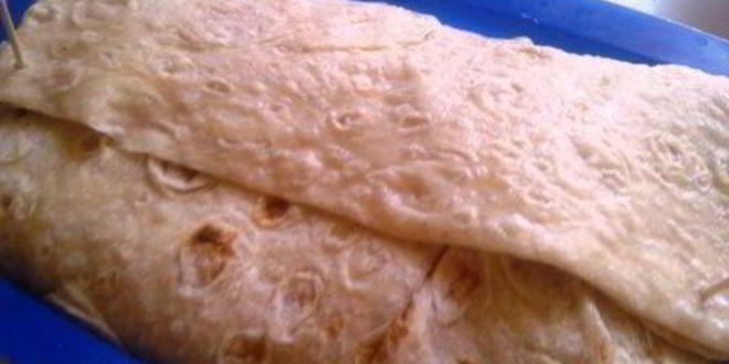 Рецепт мясного кекса в лаваше