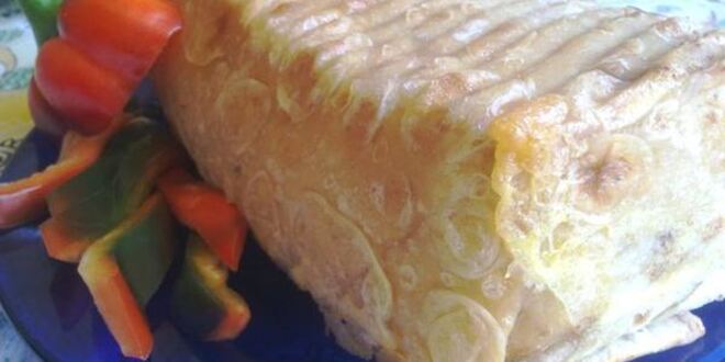 Рецепт мясного кекса в лаваше