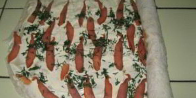 Рецепт рулетиков из лаваша с рыбой