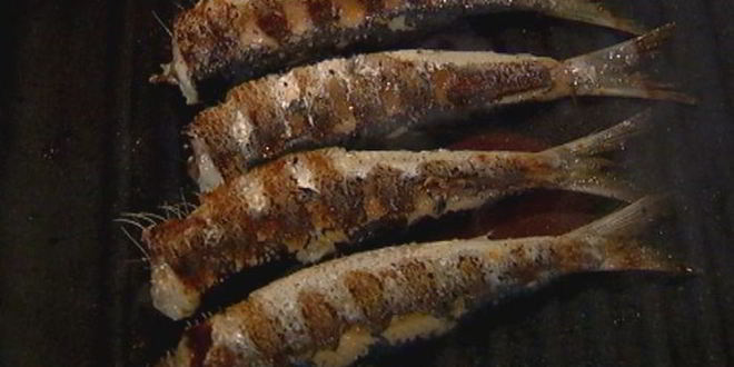 Рецепт сардинок с легким салатом и чипсами из лаваша