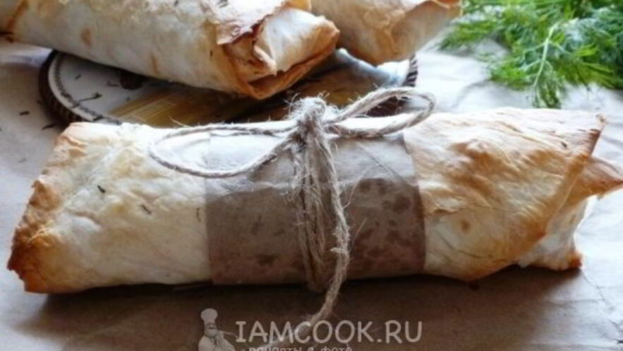 Рецепт сосиски в лаваше с сыром и огурчиком