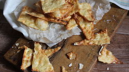 Рецепт Сырных чипсов из лаваша