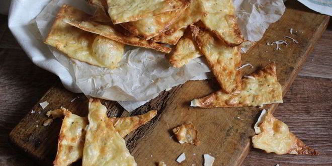 Рецепт сырных чипсов из лаваша