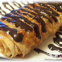 Рецепт Яблочных рулетиков из лаваша