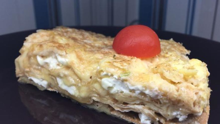 Рецепт запеченного лаваша с сырами