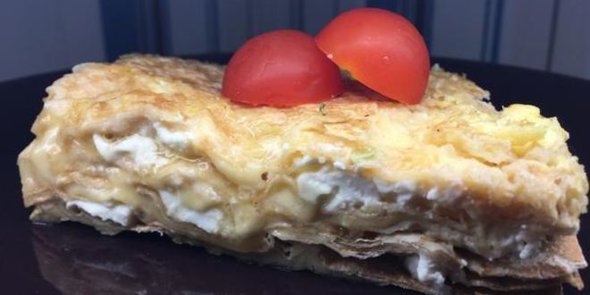 Рецепт запеченного лаваша с сырами