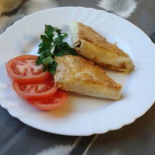 Рецепт Жареного лаваша с сыром и зеленью