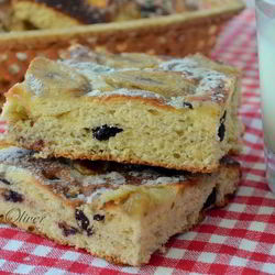 Рецепт Банановой фокаччи