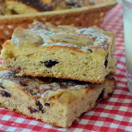 Рецепт Банановой фокаччи