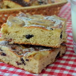 Рецепт Банановой фокаччи