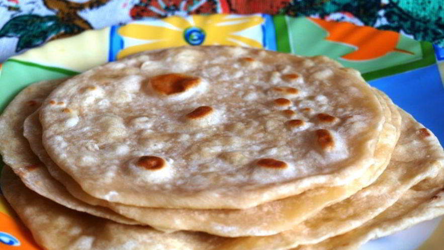 Рецепт чапати — простых индийских лепешек