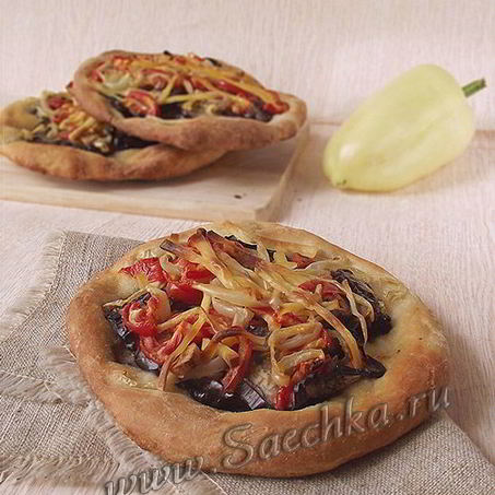 Рецепт Фокаччи с баклажанами