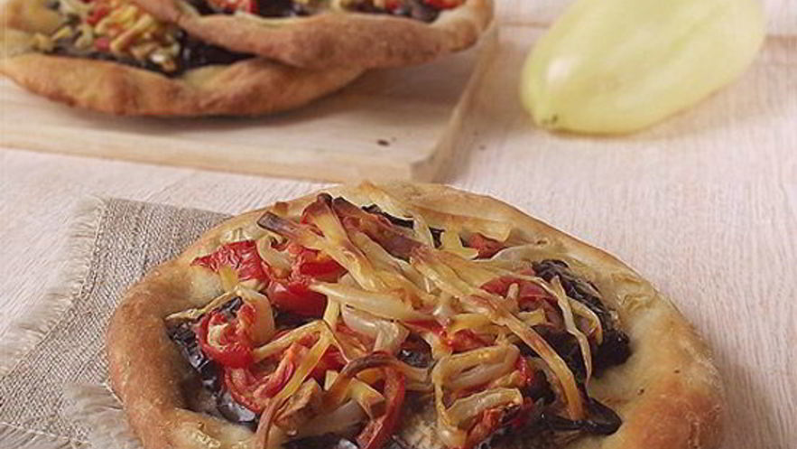 Рецепт фокаччи с баклажанами