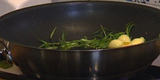 Рецепт фокаччи с чесноком и розмарином