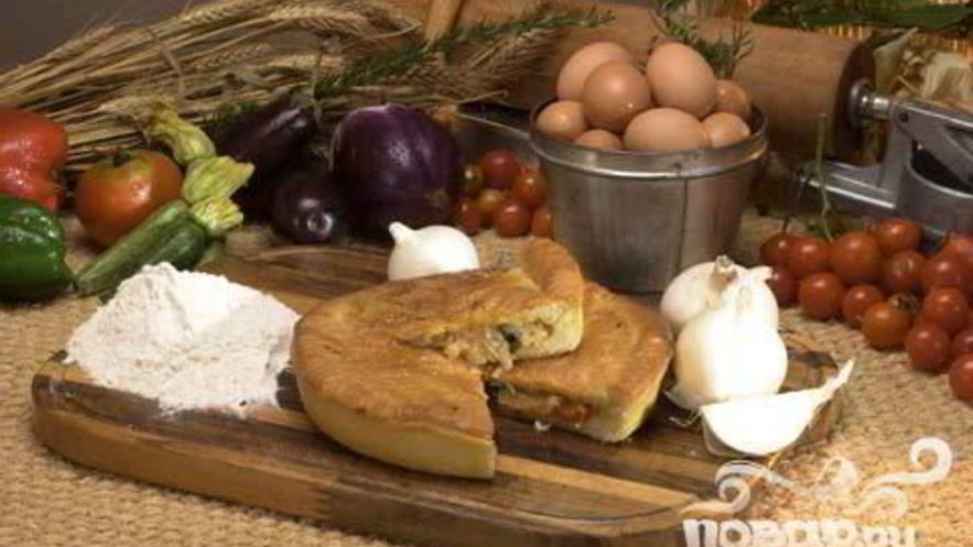 Рецепт фокаччи с луком