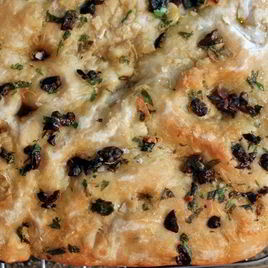 Рецепт Фокаччи с оливками
