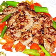 Рецепт Говяжьих котлет на лепешке пиде