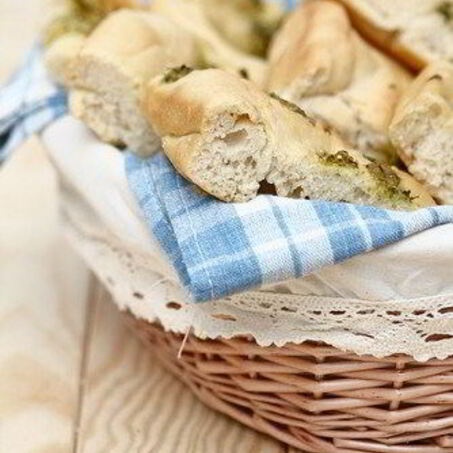 Рецепт Хрустящих лепешек с розмарином