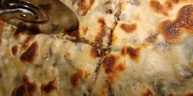 Рецепт китайских лепешек с мясом и грибами му-эр