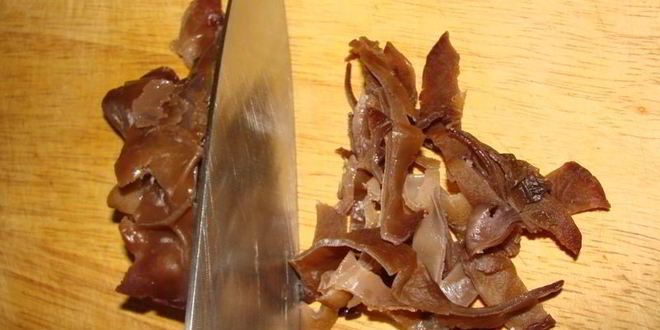 Рецепт китайских лепешек с мясом и грибами му-эр