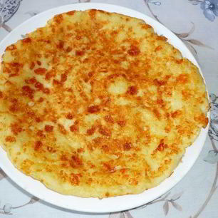 Рецепт Лепешки из сулугуни жареная