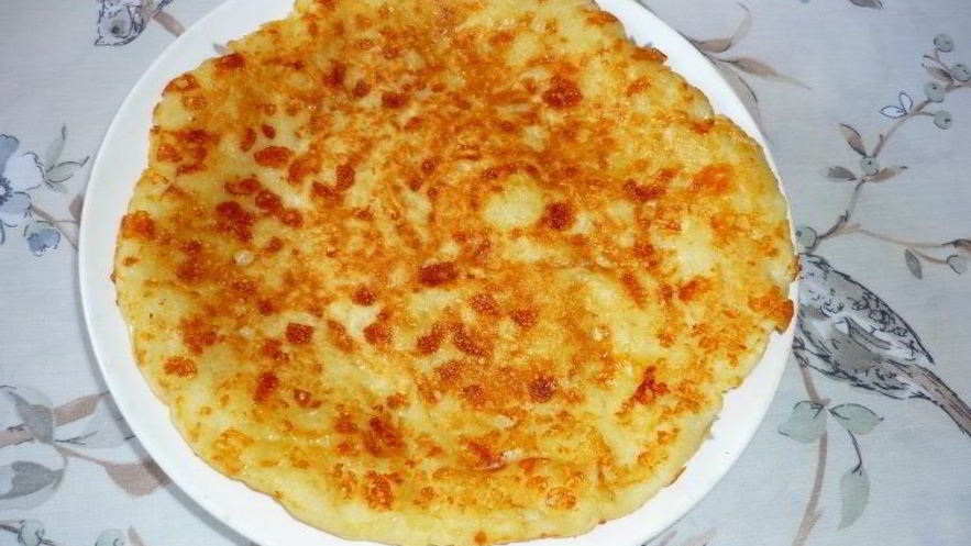 Рецепт лепешки из сулугуни жареная