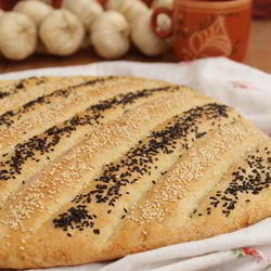 Рецепт Лепешки полосатой