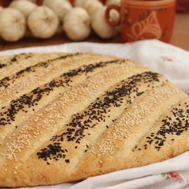 Рецепт Лепешки полосатой