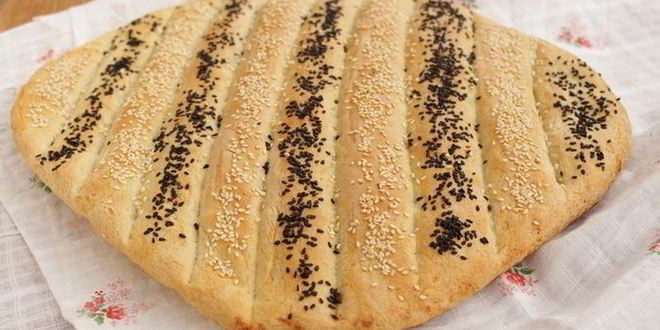 Рецепт лепешки полосатой