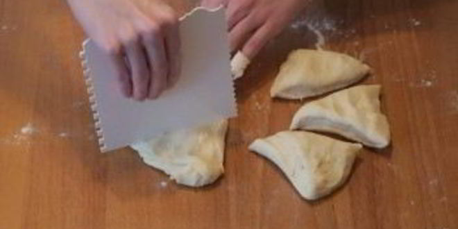 Рецепт лепешек наан с сыром и зеленью