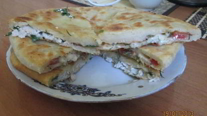 Рецепт Лепешек с начинкой