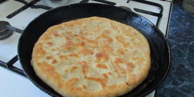 Рецепт лепешек с начинкой