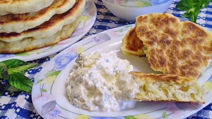 Рецепт лепешек с творогом диетические