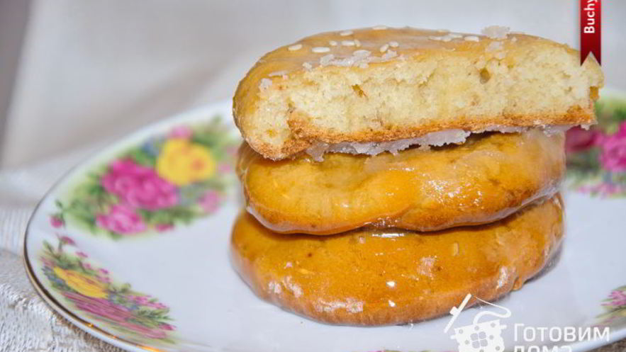 Рецепт медовых лепешек в сиропе