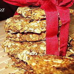 Рецепт Овсяных хрустящих лепешек