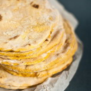 Рецепт Постной тыквенной лепешки с кунжутом