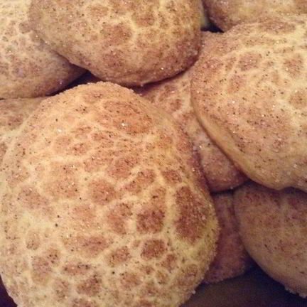 Рецепт Постных лепешек на рассоле с корицей и сахаром