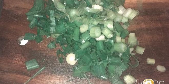 Рецепт постных лепешек с зеленым луком