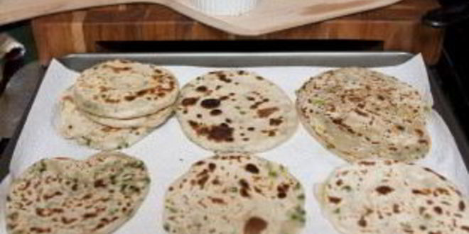 Рецепт постных лепешек