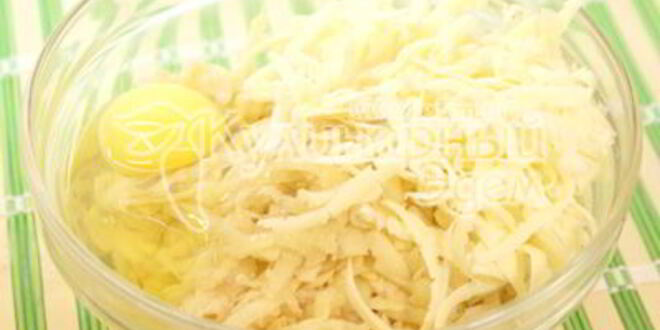 Рецепт шницеля с картофельной лепешкой