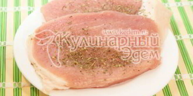 Рецепт шницеля с картофельной лепешкой