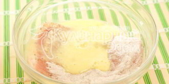 Рецепт шницеля с картофельной лепешкой