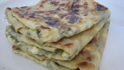 Рецепт Турецкой лепешки гезлеме