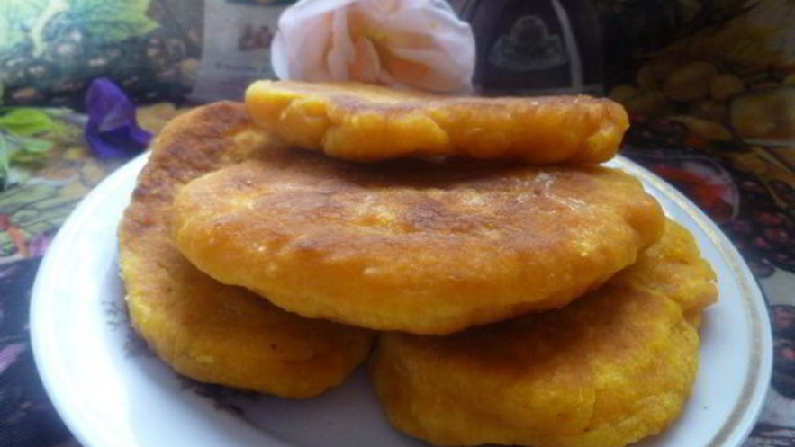 Рецепт тыквенных лепешек