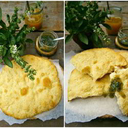 Рецепт Восточной лепешки с базиликовым медом