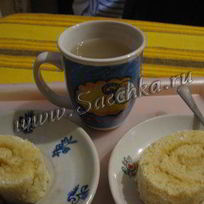 Лимонный рулет