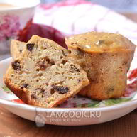 Рецепт Бананова-яблочных маффины